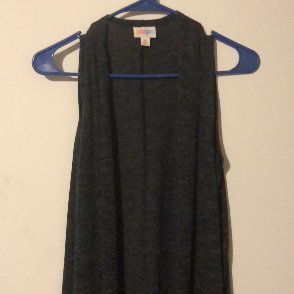 XS Heathered Black Lularoe Joy